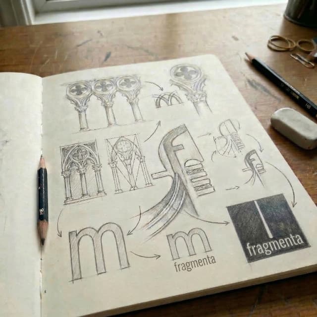 Design Concept Fragmenta Logo
